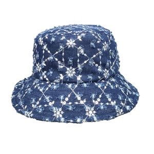Justin Gregory Gigi Denim Sequin Bucket Hat